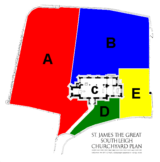 Click on any coloured area Area Map